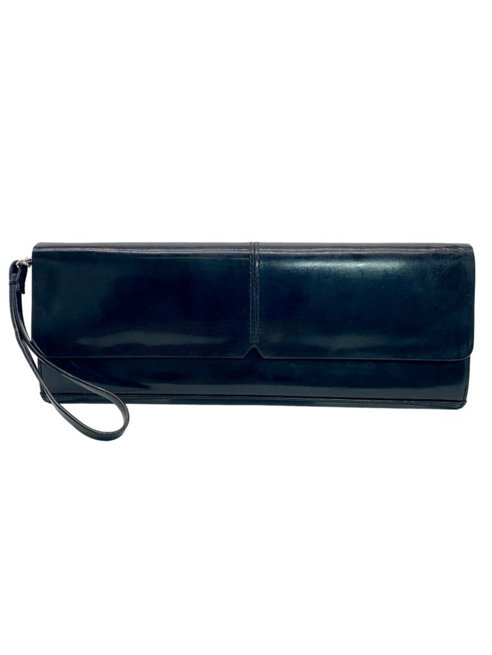 Alfani Patent Leather Black Wristlet Clutch